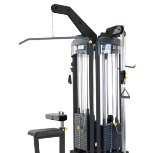 2 Adjustable cable column +1 Lat Pulldown +1 Triceps pusdown