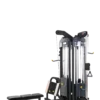 2 Adjustable cable column +1 Pulley +1 Triceps Pushdown