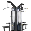 2 Adjustable cable column +2 Lat Pulldwon
